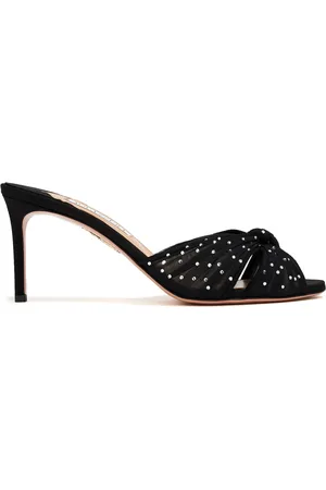 Aquazzura Mules Slow Kisses 75 mm