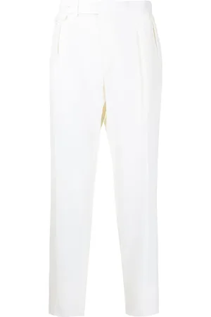 Ralph Lauren Pantalon plissé à taille haute
