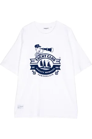 Chocoolate T-shirt en coton à imprimé graphique