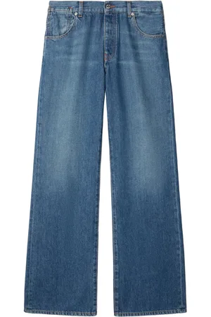 OFF-WHITE Jean ample à design cinq poches