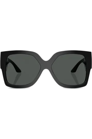 VERSACE Lunettes de soleil Greca à monture oversize