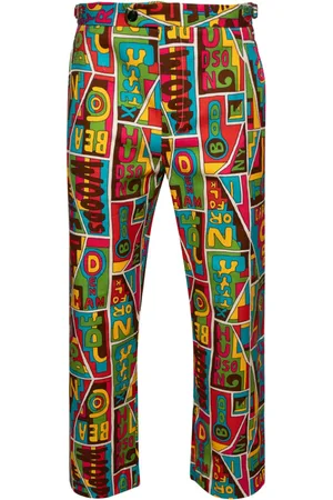 BODE Pantalon New England à imprimé graphique