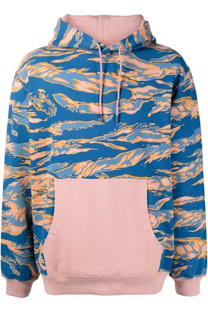 Maharishi Hoodie en coton biologique à imprimé animalier
