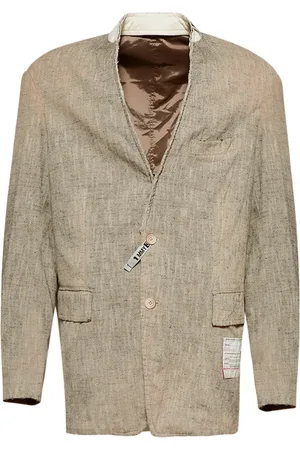 Maison Mihara Yasuhiro Blazer Slub en tweed