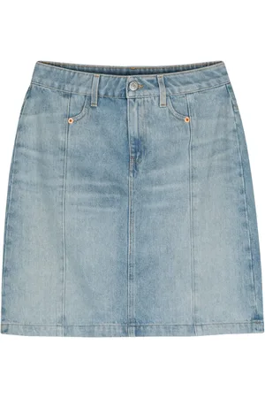 MARTINE ROSE Minijupe Narrow en jean