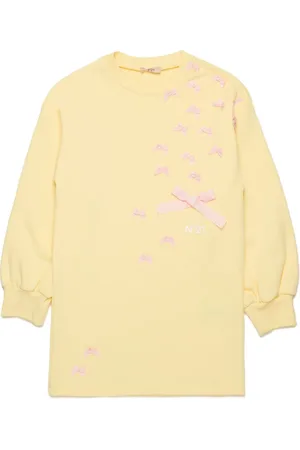 Nº21 Robe-sweat à détail de nœud