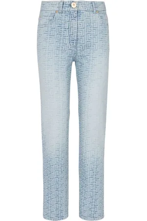 Balmain Jean à taille haute