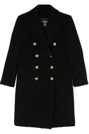 Balmain Manteau à boutonnière croisée