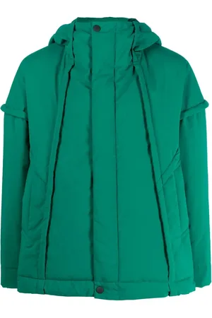 Issey Miyake Doudoune Frame à capuche