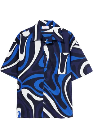 Puccini T-shirt à imprimé Marmo