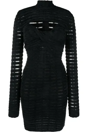 GENNY Robe courte à motif Iconic
