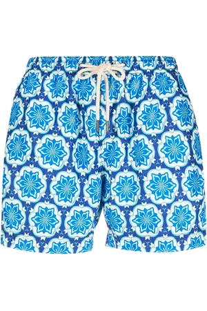 PENINSULA SWIMWEAR Short de bain à imprimé géométrique
