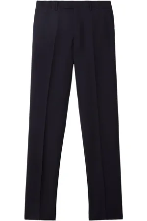 Burberry Pantalon de costume à plis marqués