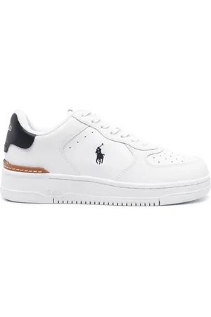 Ralph Lauren Baskets Masters en cuir