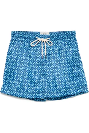 PENINSULA SWIMWEAR Short de bain à imprimé géométrique