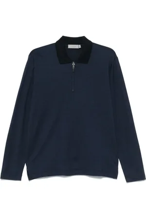 CANALI Polo en jersey