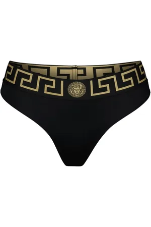 VERSACE Bas de bikini à bande Greca