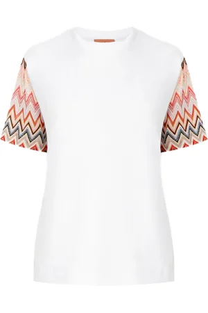 Missoni T-shirt à manches contrastantes