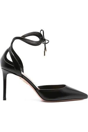 Aquazzura Escarpins Tora 105 mm en cuir