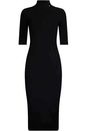 Liu Jo Robe longue en maille à découpe