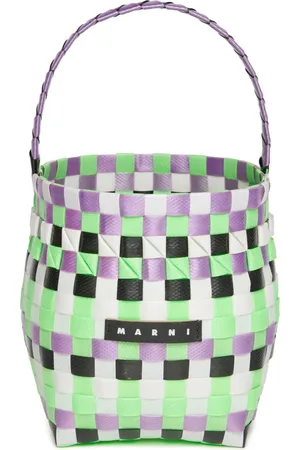 Marni Sac seau à logo appliqué