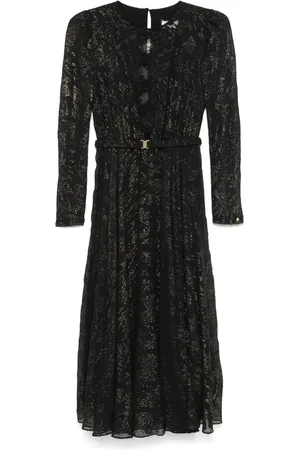 NISSA Robe en tulle à pois