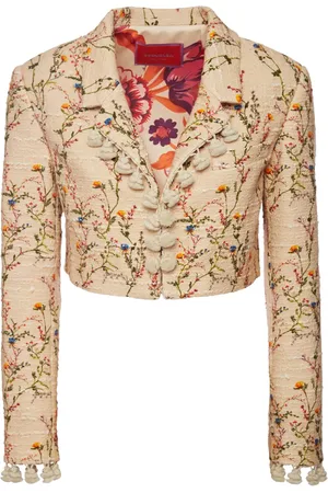 La DoubleJ Veste crop Torero à broderies