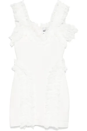 Self-Portrait X Christopher Kane robe courte à volants