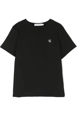 Calvin Klein T-shirt en coton à patch logo