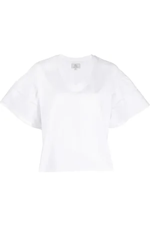 Woolrich T-shirt à manches bouffantes
