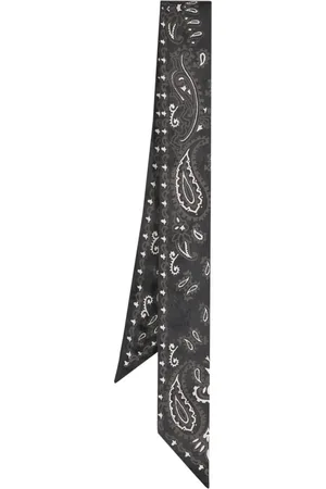 Golden Goose Foulard en soie à motif cachemire