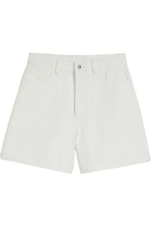 Jil Sander Short en jean à taille haute