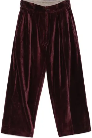 ZIGGY CHEN Pantalon en velours