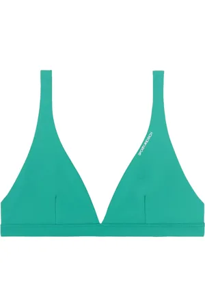 Sporty & Rich Haut de bikini à logo imprimé