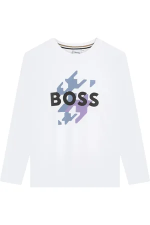 HUGO BOSS T-shirt en coton à logo imprimé