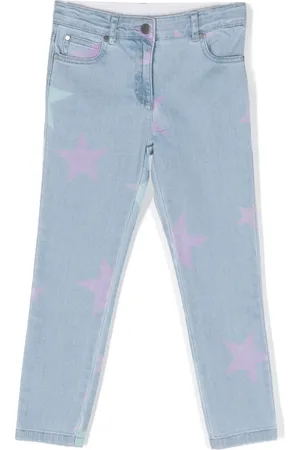 Stella McCartney Jean à motif d