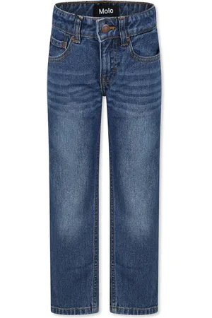 Molo Jean droit à taille mi-haute