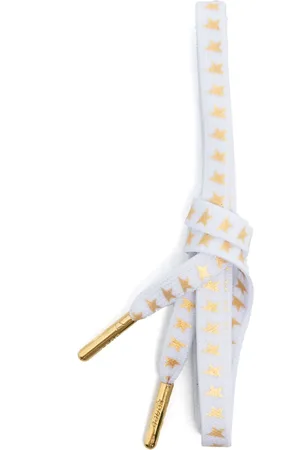 Golden Goose Lacets à étoiles imprimées