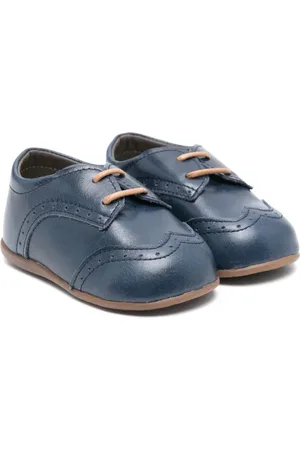 Babywalker Chaussures pré-marche en cuir à bout carré