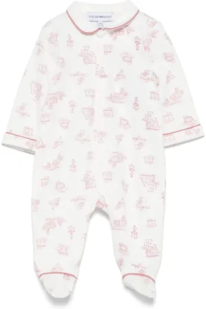 Emporio Armani Pyjama à logo imprimé