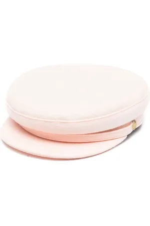Manokhi Casquette gavroche à bouton embossé