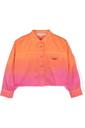 PHILOSOPHY DI LORENZO SERAFINI T-shirt crop à effet dégradé