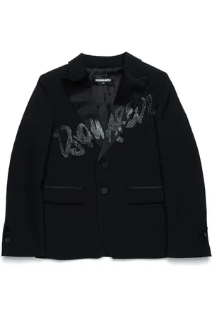Dsquared2 Blazer à logo imprimé
