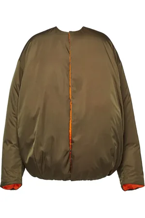 Prada Doudoune zippée à plaque logo