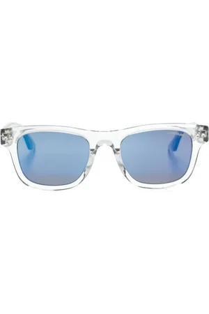 Montblanc Lunettes de soleil carrées à plaque logo