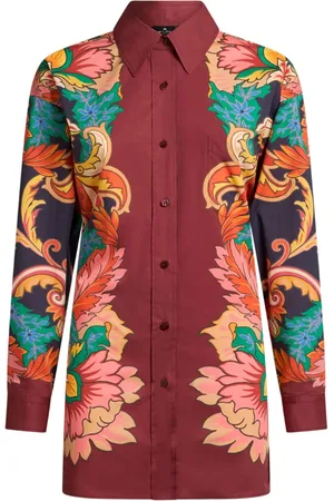 Etro Chemise à fleurs