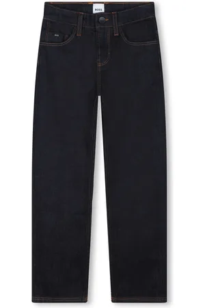 HUGO BOSS Jean droit à taille mi-haute