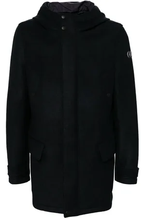 ALPHA Manteau zippé à capuche
