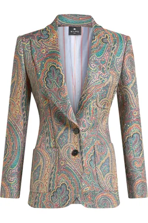 Etro Blazer à motif cachemire