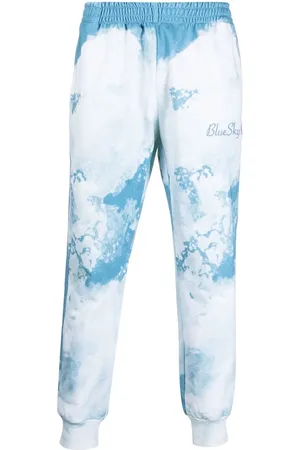 BLUE SKY INN Pantalon de jogging à imprimé tie-dye
